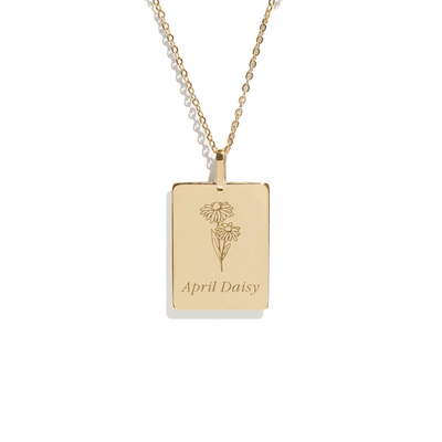 Erté Flora Parchment Necklace in Gold Vermeil - Roro Arabia - Necklaces