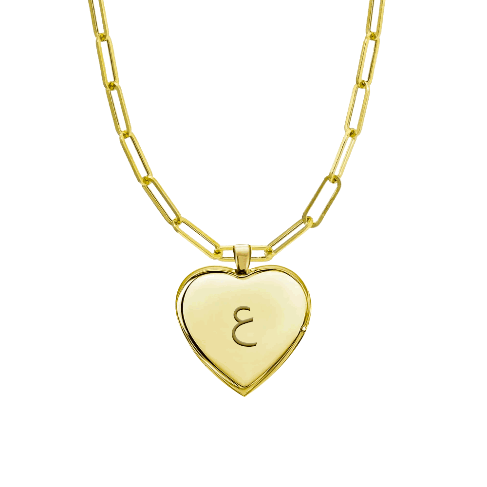 Heart locket online gold necklaces