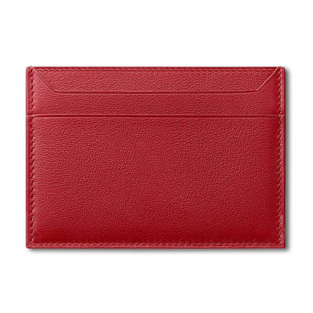 Signature Card Holder, Patrimoine in Red