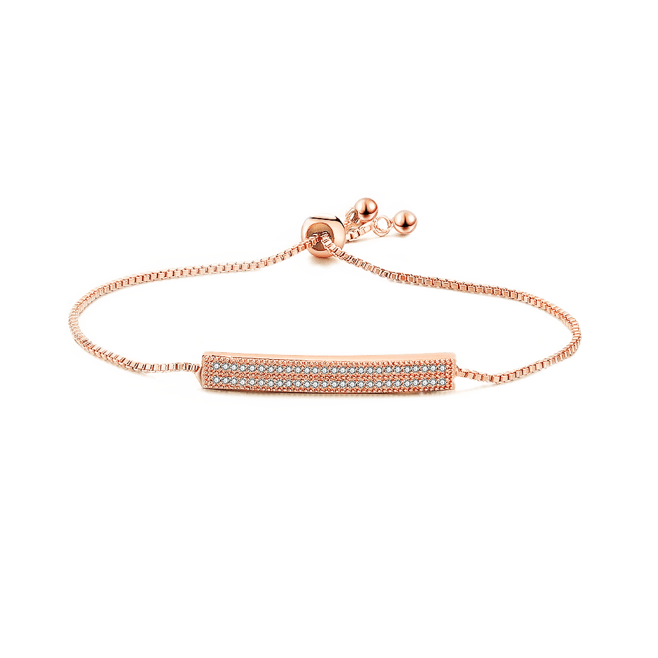 Bespoke Shimmer Bracelet in 14K Rose Gold - Roro Arabia - Bracelets