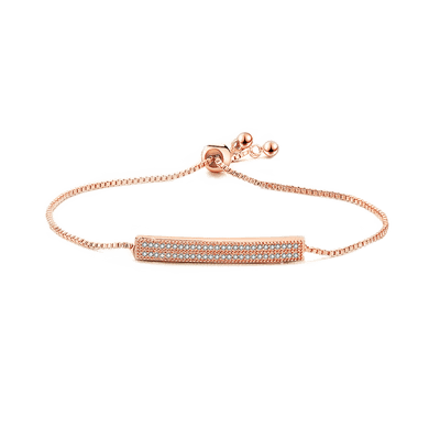 Bespoke Shimmer Bracelet in 14K Rose Gold - Roro Arabia - Bracelets