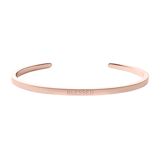 Blessed Cuff in 18K Rose Gold - Roro Arabia -