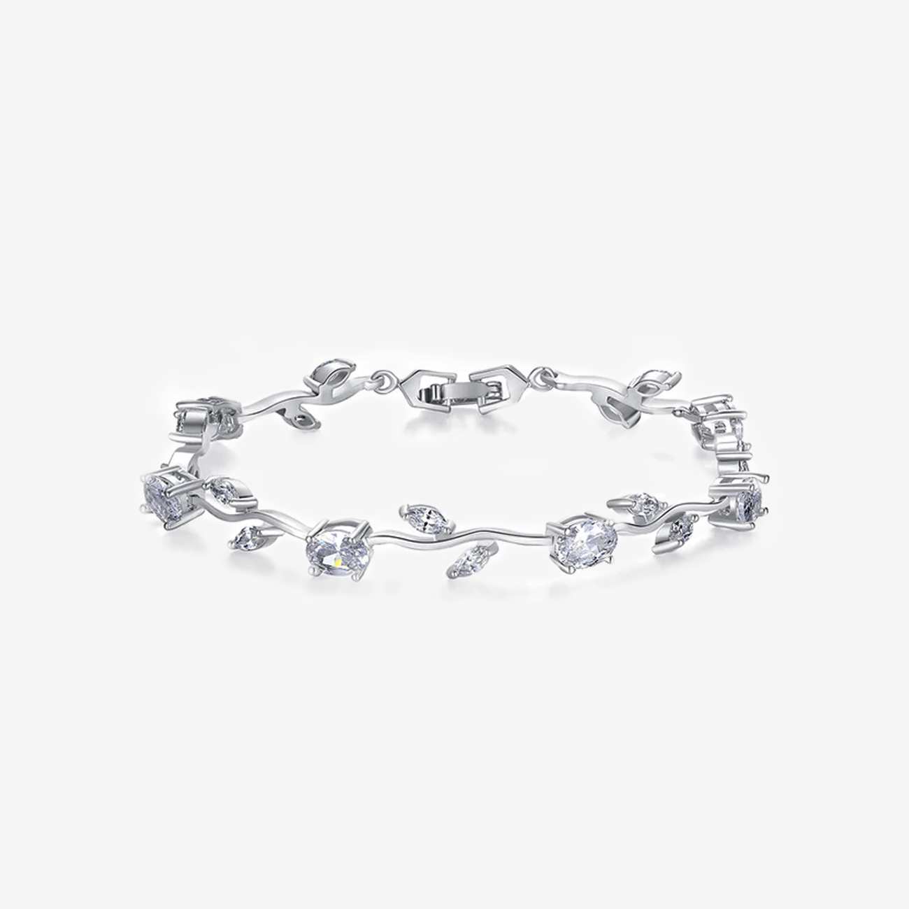 Blossom Bracelet in Silver - Roro Arabia -