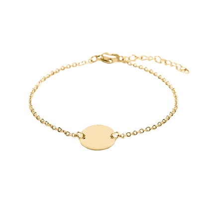 Halo Bracelet in 14k Gold for Babies and Kids - Roro Arabia -