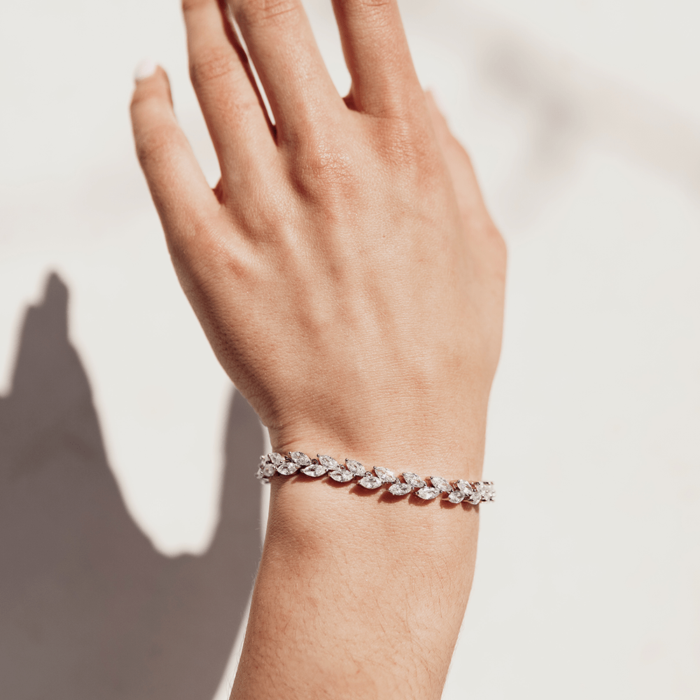 Ivy Bracelet in 18K White Gold - Roro Arabia - Bracelets