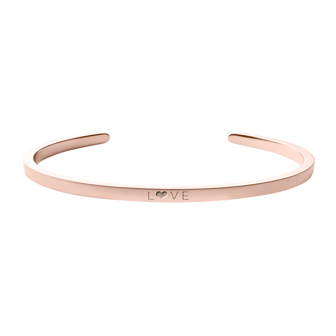 Love Cuff in 18K Rose Gold - Roro Arabia - Bracelets