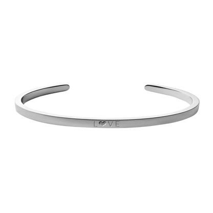 Love Cuff in Silver - Roro Arabia -