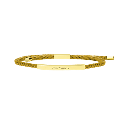Promesse Bracelet in 18k Gold, Oud Gold - Roro Arabia - Bracelets