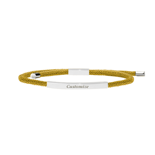 Promesse Bracelet in Silver, Oud Gold - Roro Arabia -